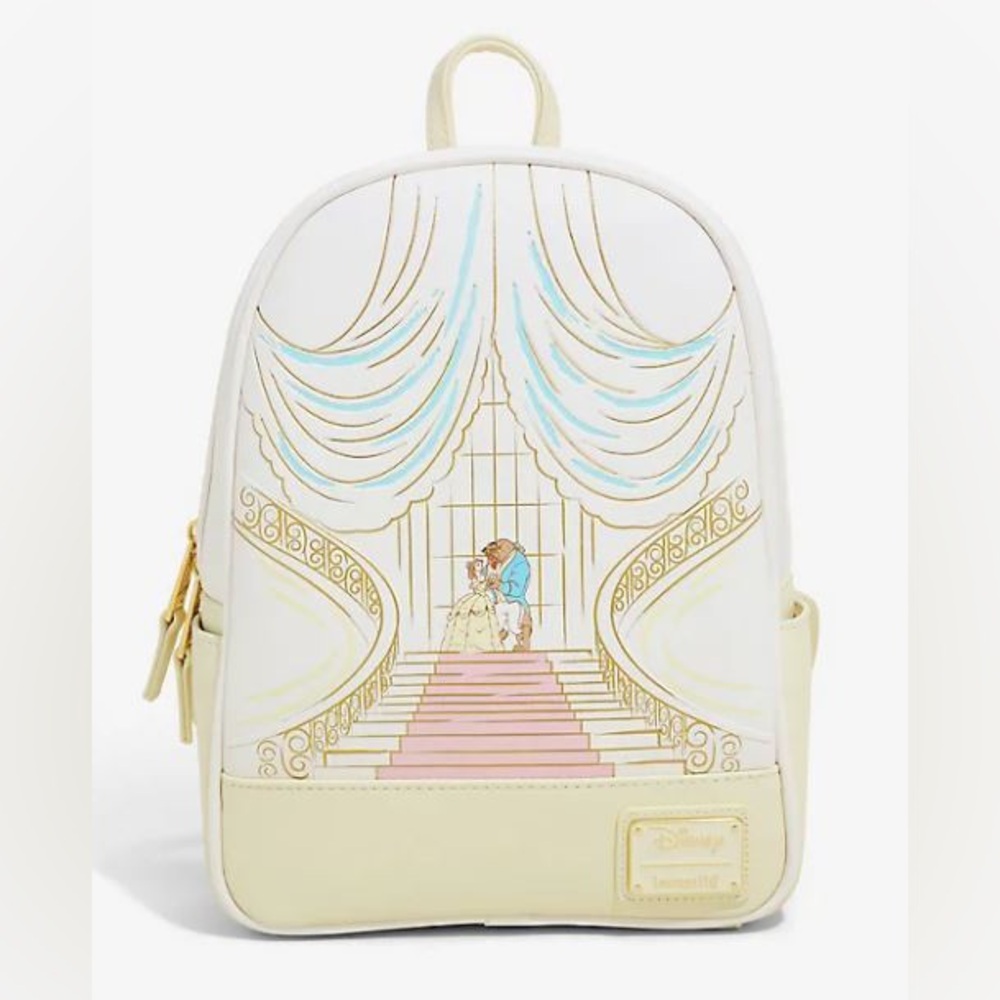 Loungefly Disney Princess Beauty and the Beast Ballroom Mini Backpack